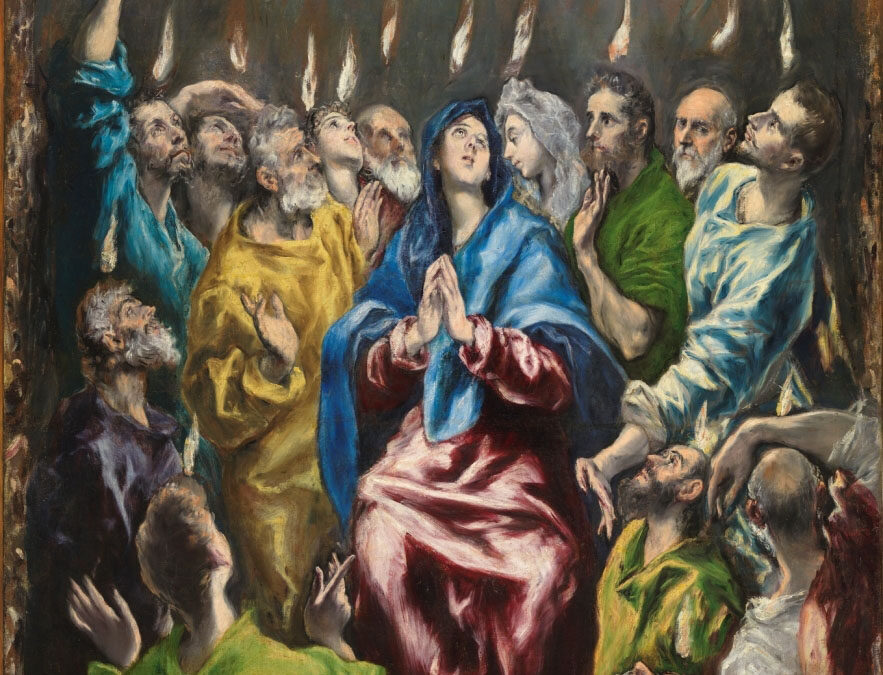 Pentecostés (ca. 1600) El Greco