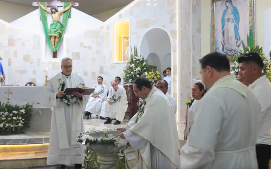 El P. Hugo Camacho, S. de J., nuevo párroco en Momoxpan