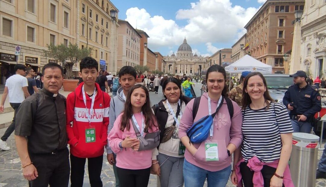 Youth group travels to Rome for the Jubilee of Adolescents