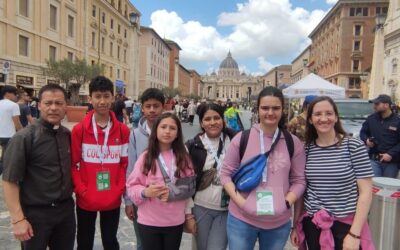 Youth group travels to Rome for the Jubilee of Adolescents