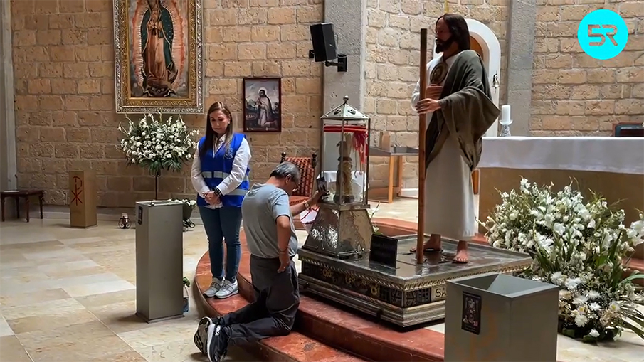 La reliquia de san Judas Tadeo visita algunas comunidades en Puebla