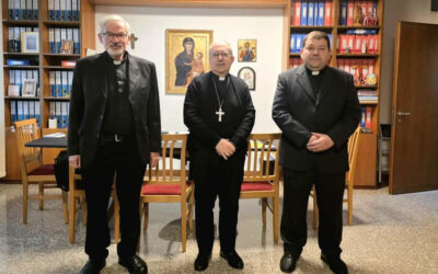 Visita canónica a la comunidad de San Juan Bautista de Cesano, en Roma