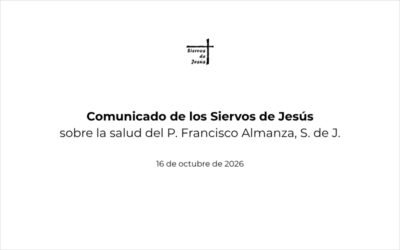 Comunicado sobre la salud del P. Francisco Almanza, S. de J.